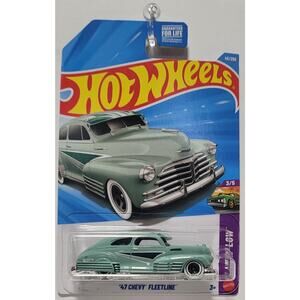2026 Hot Wheels '47 Chevy Fleetline 45/250 Green Layin' Low Series 3/5